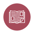 Magazine and media publication icon