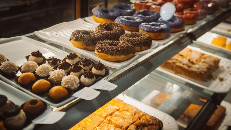 Assorted donuts and pastries